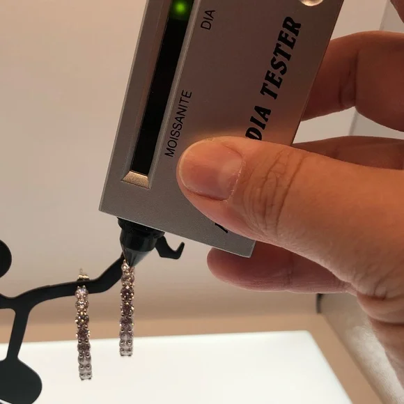 4ct Inside-Out Hoop Earrings - Picture 10 of 11